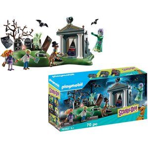 Playmobil Scooby-DOO! Adventure in The Cemetery Playset